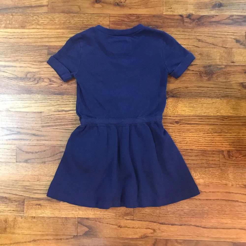 Girls Justice Navy Blue School Uniform Dress w/ Pockets 6 / 7 Small 60% Cotton 4